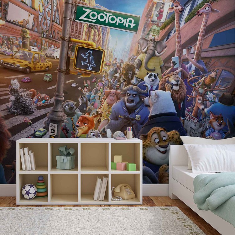 Walt Disney Zootopia Tapetti, Valokuvatapetti 