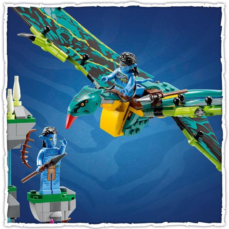 LEGO® Avatar Jake & Neytiri's First Banshee Flight 572 Piece Building Kit  (75572)