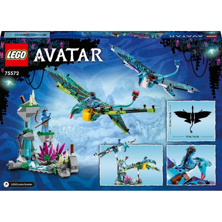 Building Set Lego Avatar - Jake and Neytiri: The first flight of the banshee