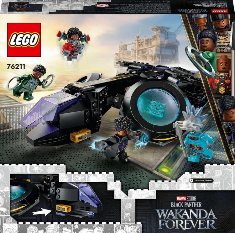 Building Kit Lego Black Panther - Shuri's Sunbird, Posters, gifts,  merchandise