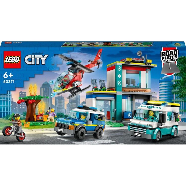 Building Kit Lego City - Emergency Response Center, Posters, gifts,  merchandise