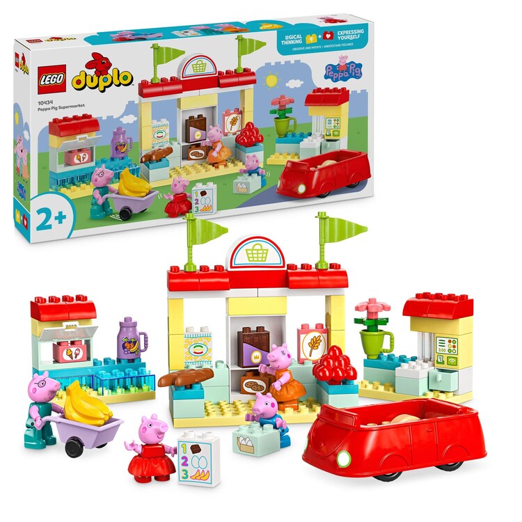 LEGO Lego - Duplo - Peppa Pig and the supermarket 10434