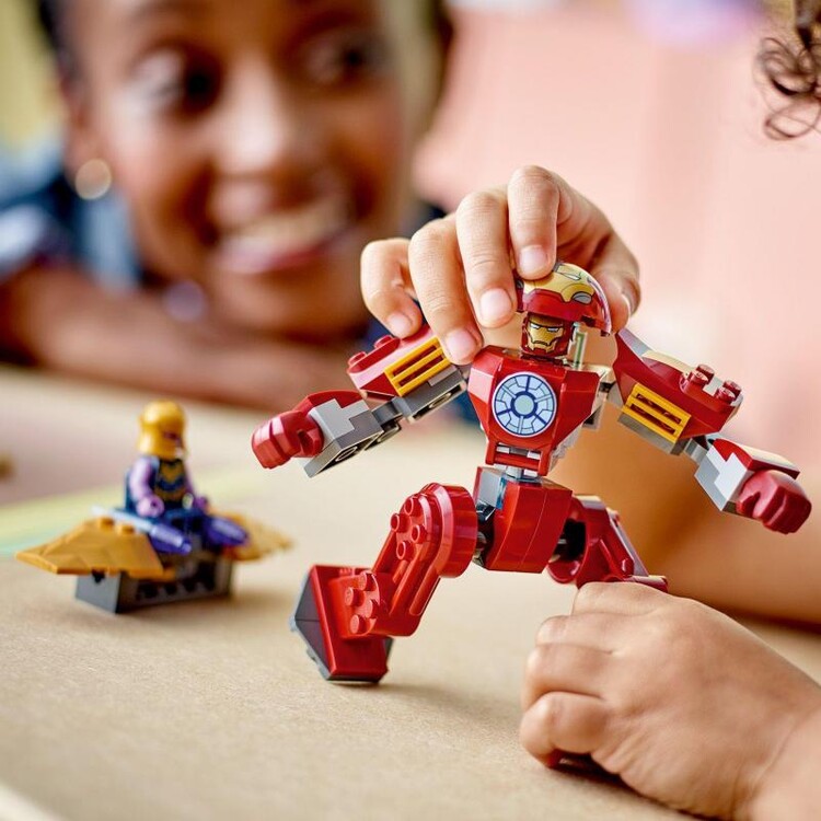 Building Kit Lego Iron Man Hulkbuster vs. Thanos