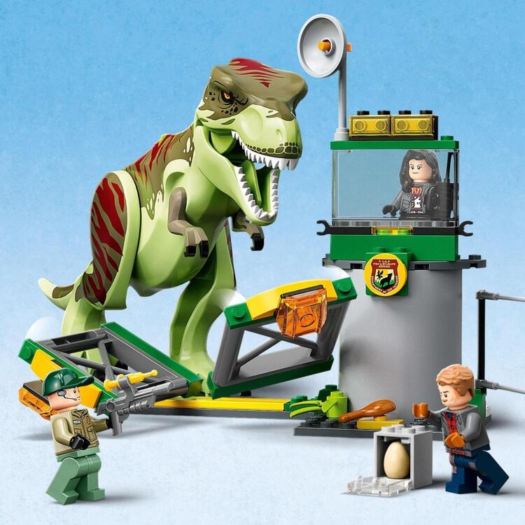 Building Set Lego Jurassic World - T-Rex Escape
