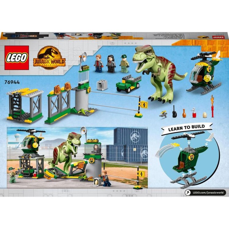 Building Kit Lego Jurassic World - T-Rex Escape
