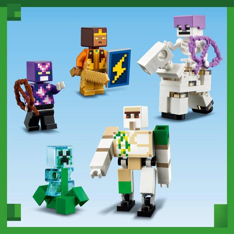 Building Kit Lego Minecraft - Iron Golem Fortress, Posters, gifts,  merchandise