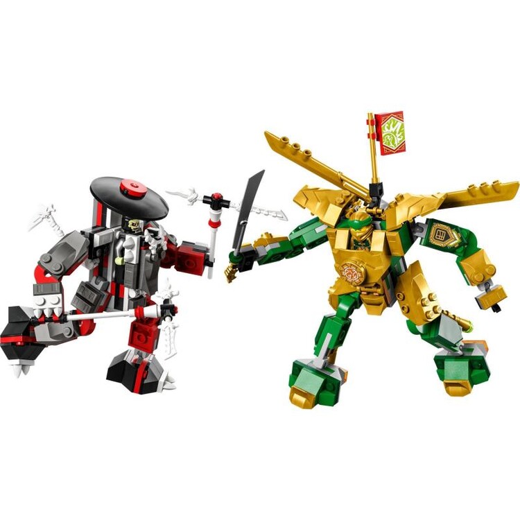 Building Set Lego Ninjago - Lloyd and Robots Battle EVO