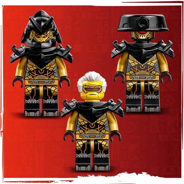 Byggesett Lego Ninjago - Lloyd, Arin, and Their Ninja Robot Team