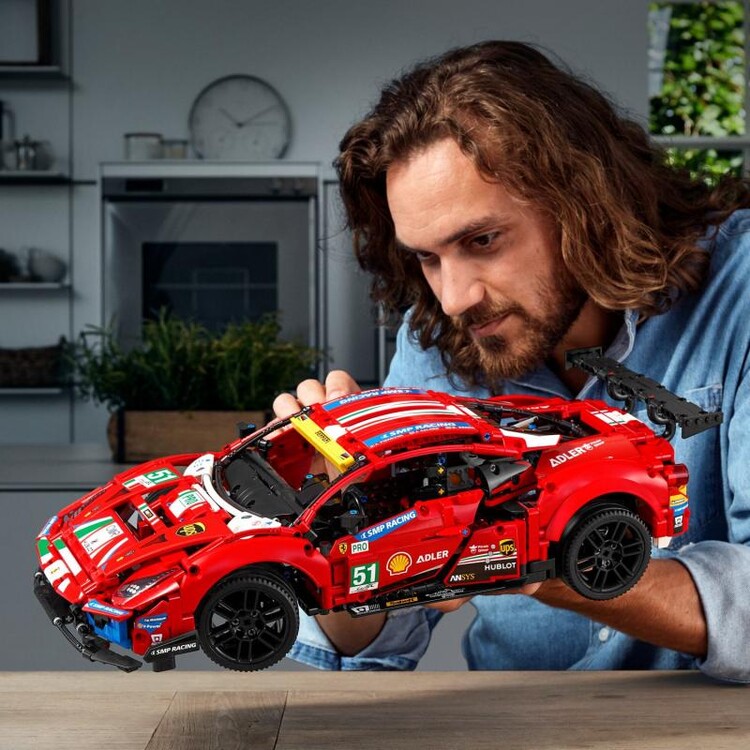 Building Kit Lego Technic - Ferrari 488 GTE AF Corse #51, Posters,  gifts, merchandise