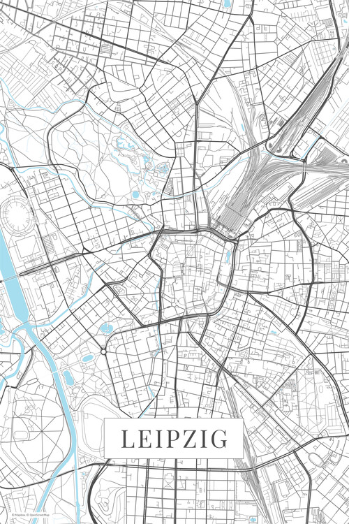 Фотошпалери Leipzig white