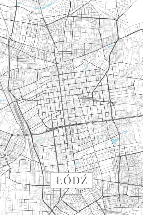 Фотошпалери Lodz white