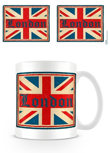 Mug London - Vintage Union Jack