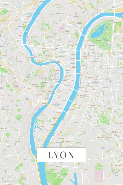 Фотошпалери Lyon color