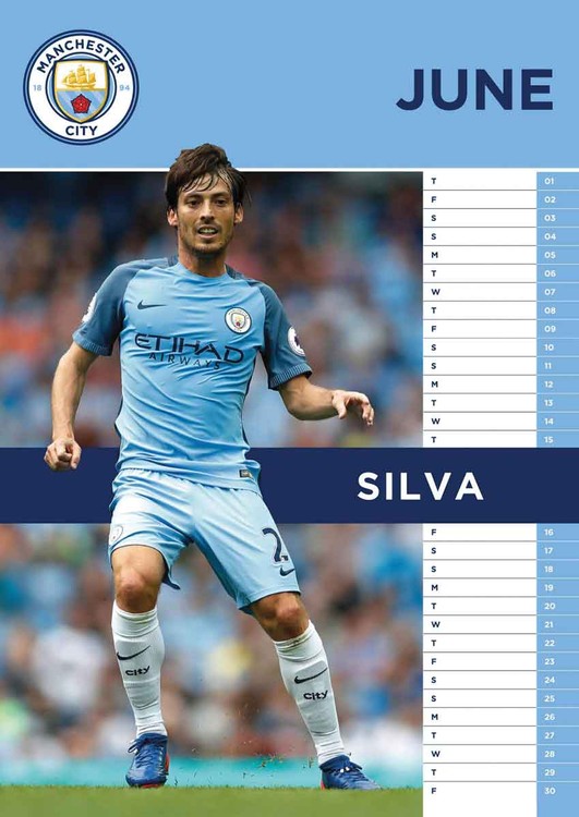 Calendar 2021 Manchester City