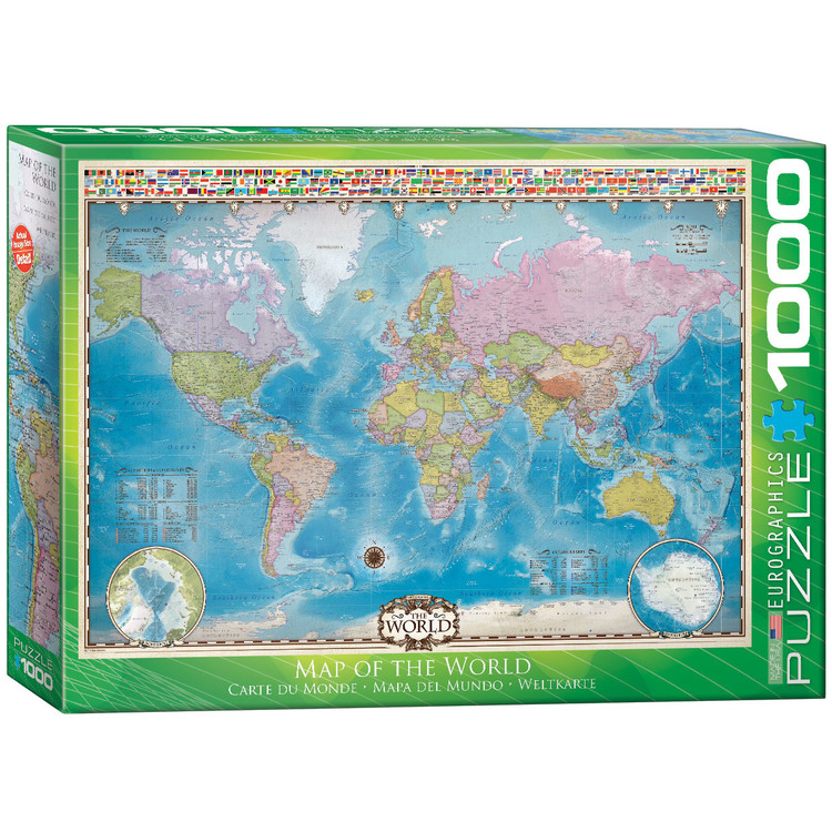 Puzzle Map of the World
