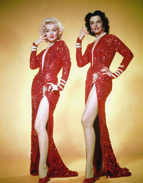 Лепенка Marilyn Monroe And Jane Russell