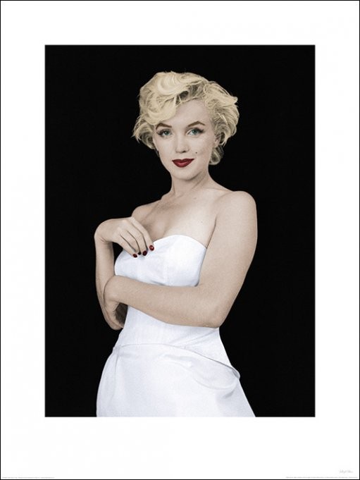 Art Print Marilyn Monroe - Pose