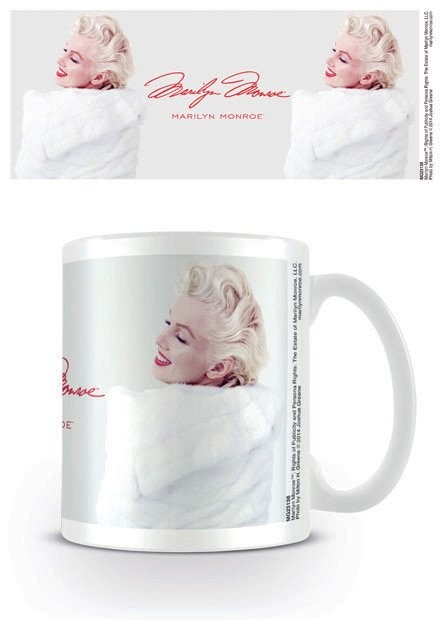 Mug Marilyn Monroe - White Fur