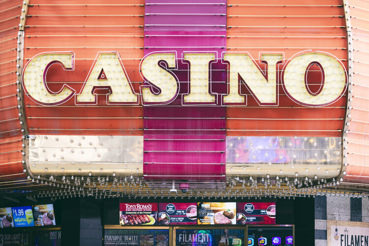 Taide valokuvaus American West - Las Vegas Casino