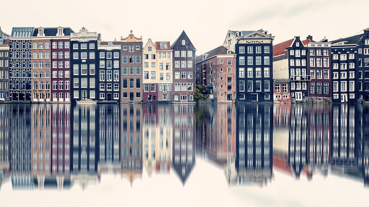 Valokuvatapetti Amsterdam Architecture