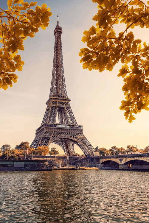 Valokuvatapetti Autumn In Paris