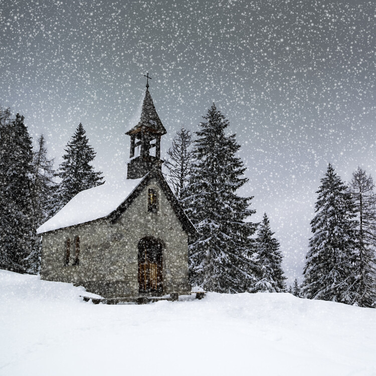 Art Photography Bavarian Winters Tale Anna Chapel