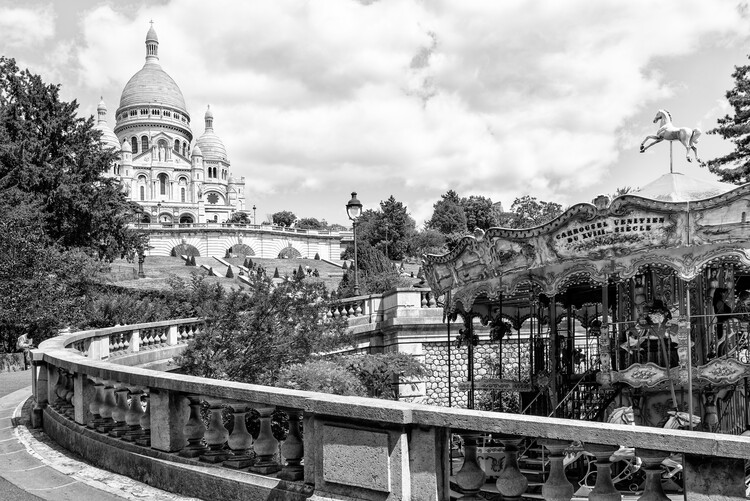 Arte Fotográfica Black Montmartre - Weekend in Paris