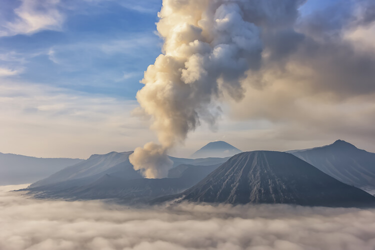 Arte Fotográfica Bromo Volcano