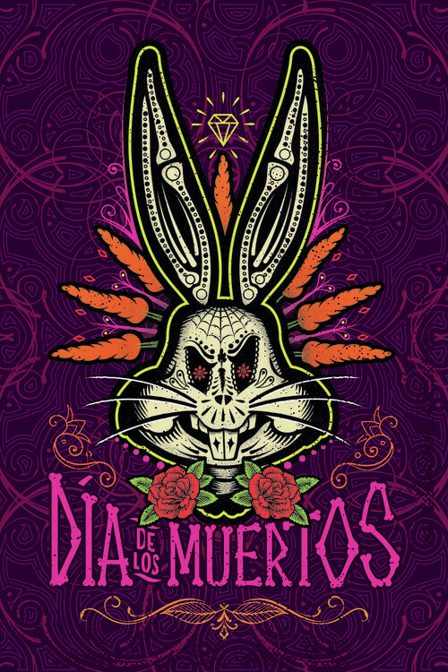 Wallpaper Mural Bugs Bunny - Day of the Dead