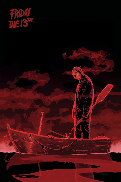 Wallpaper Mural Friday the 13th - Boat