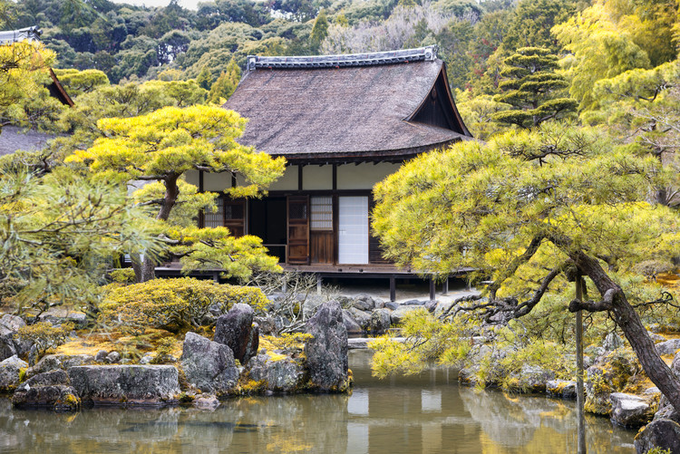Valokuvataide Ginkakuji Temple