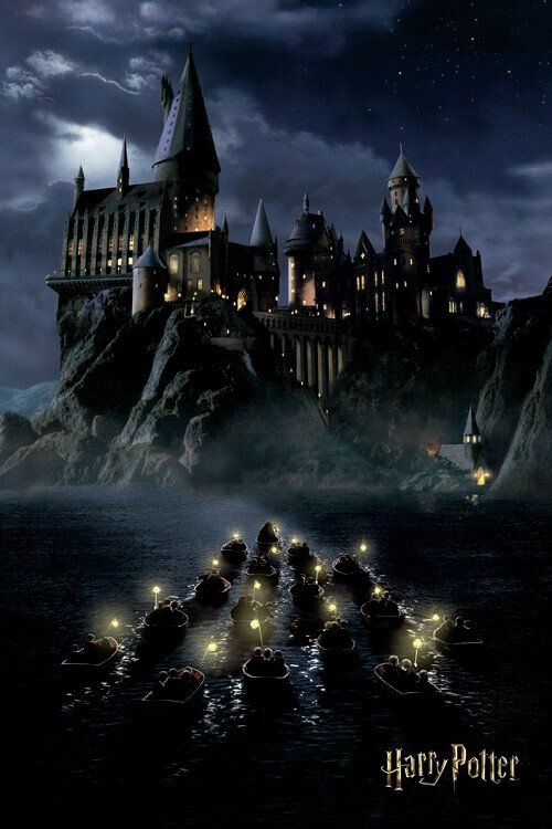 Murais de parede Harry Potter - Hogwarts