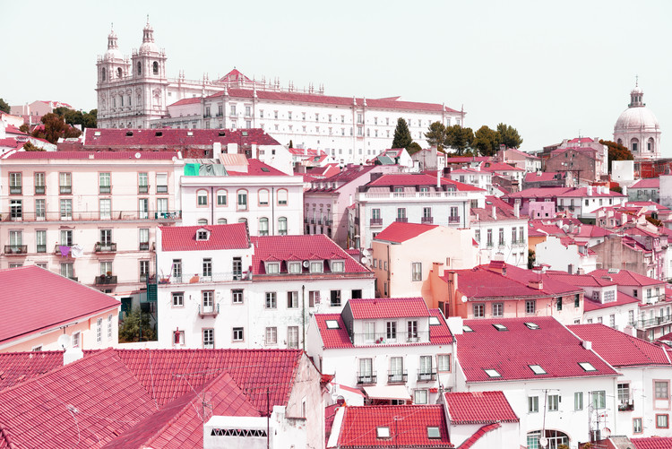 Art Photography Incredible Lisbon Pink