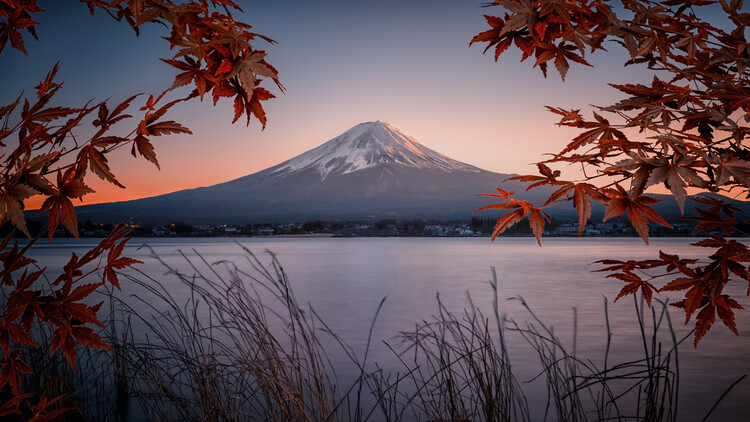 Arte Fotográfica Kawaguchi Sunset
