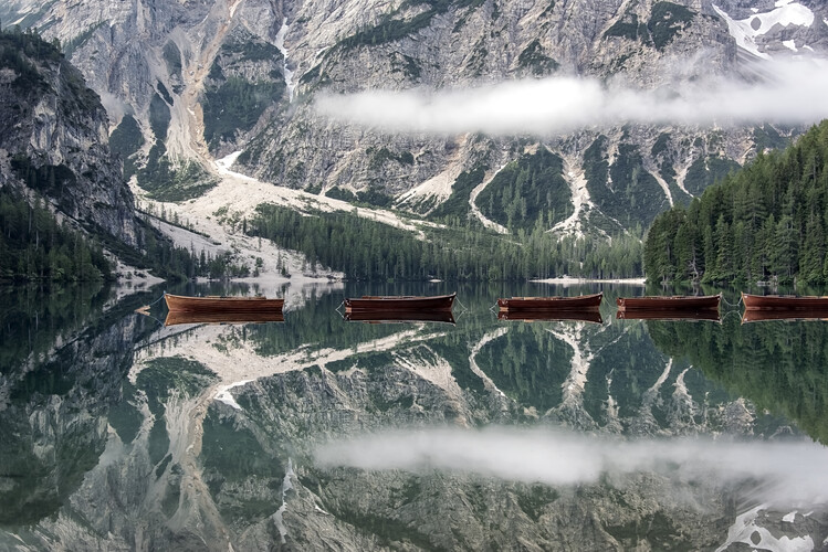 Arte Fotográfica Lake Reflection