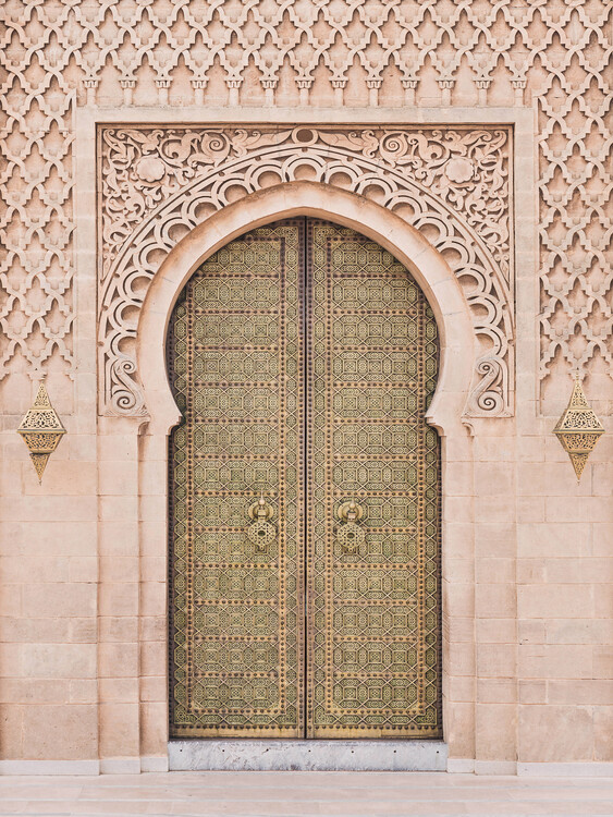 Valokuvatapetti Moroccan Door