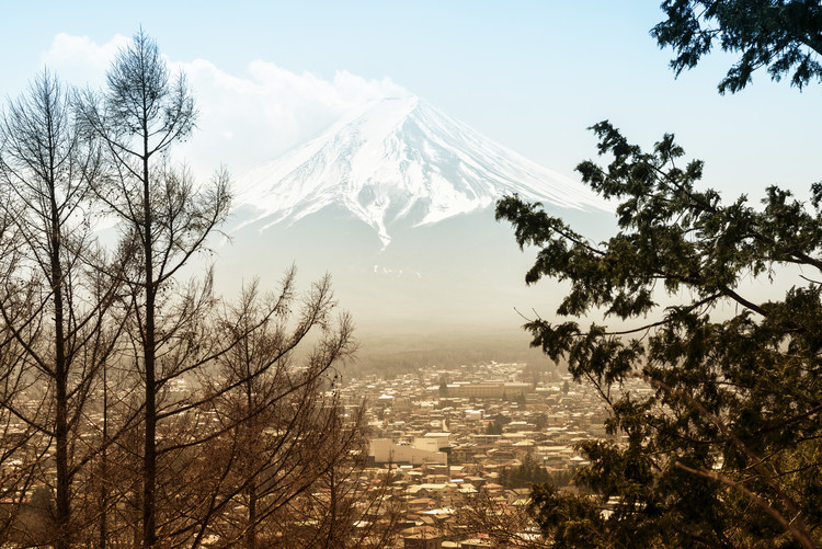 Taide valokuvaus Mt. Fuji