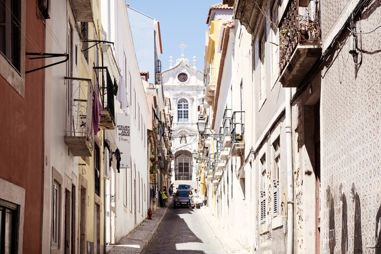 Taide valokuvaus Old Lisbon Street