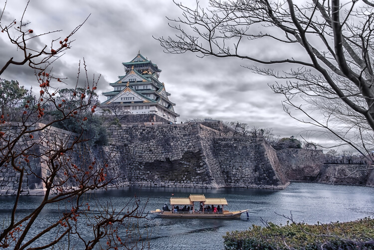 Valokuvataide Osaka Castle