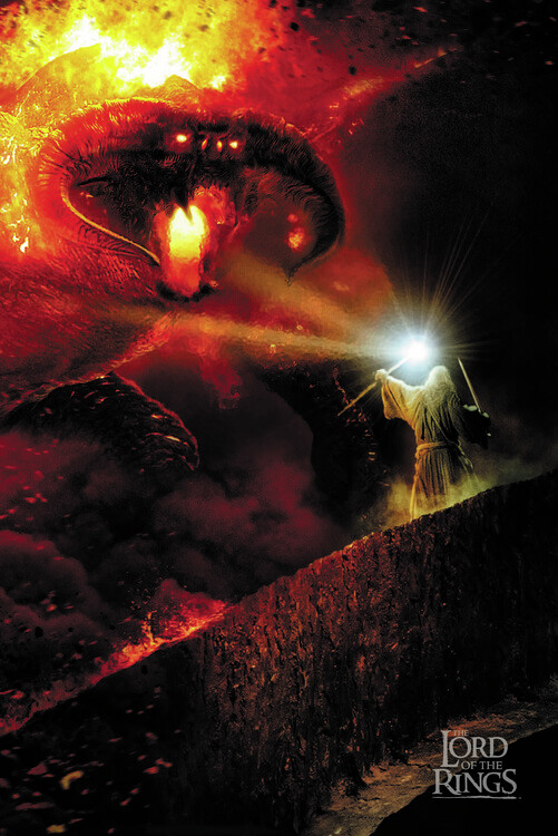 Wallpaper Mural The Lord of the Rings - Balrog