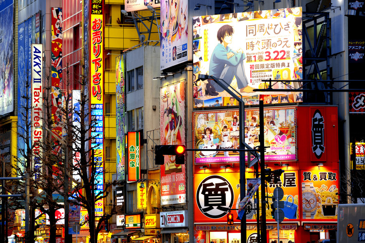 Taide valokuvaus Tokyo Akihabara