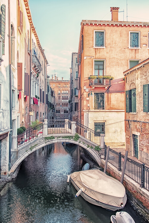 Canvas Print Venice Canal