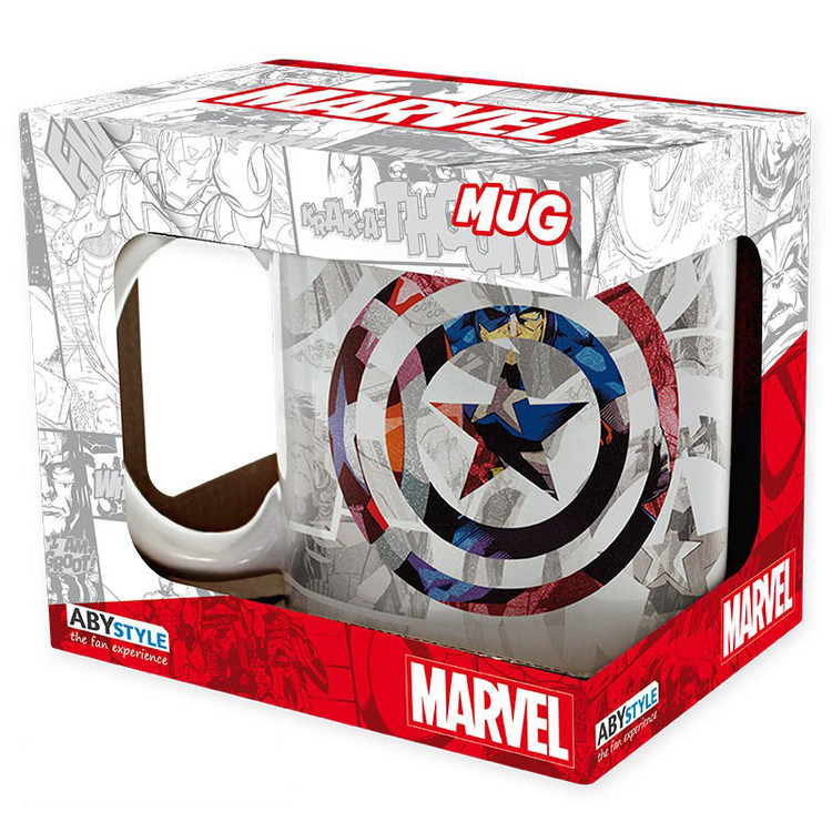Mug Marvel - Captain America Design