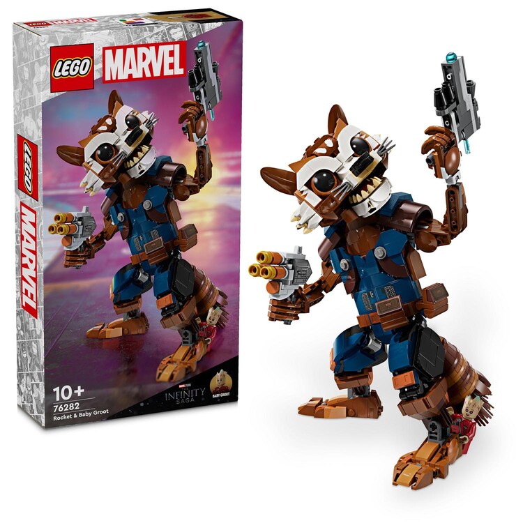 LEGO Marvel - Rocket and Little Groot 76282
