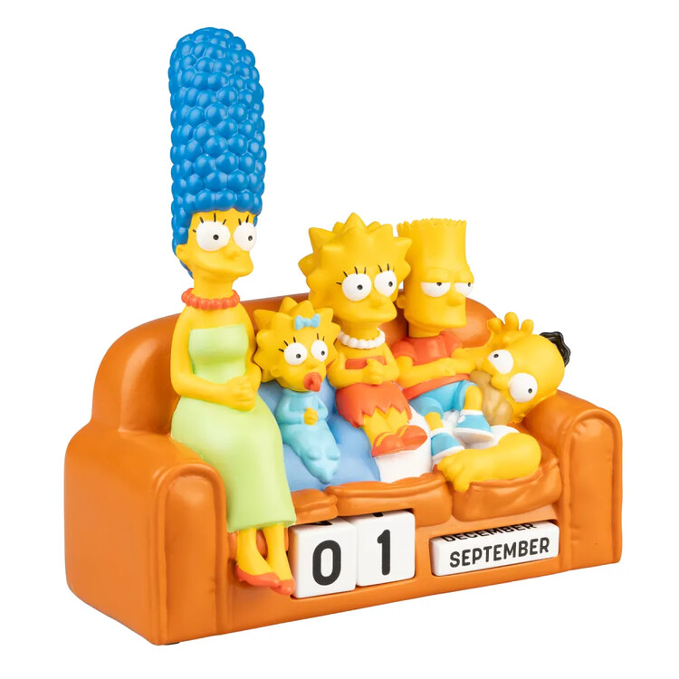 3D Calendar The Simpsons