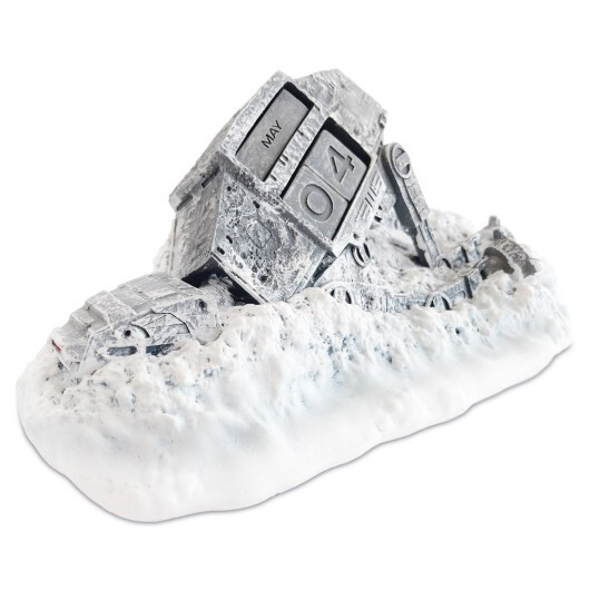 3D kalendar Star Wars - ATAT Shot Down