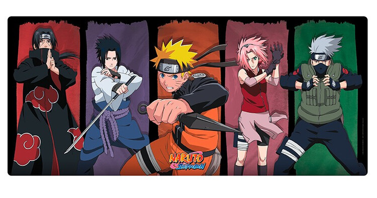 Gaming podloga miš Naruto Shippuden - Group