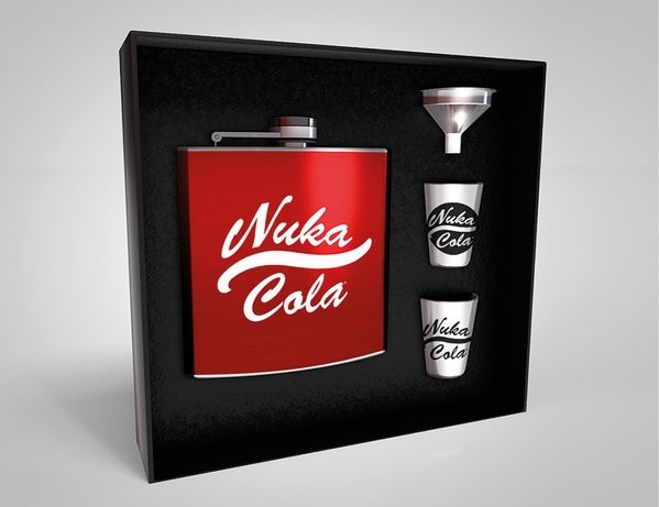 Fallout Nuka Cola Hip Flask with Metal CupsLivraison 24h