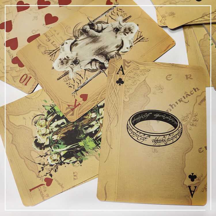 Jogando cartas - The Lord of the Rings