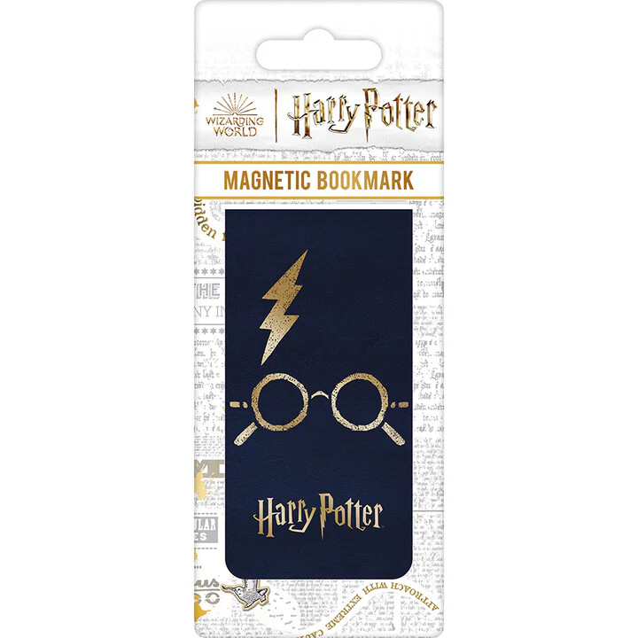 Harry purchases Potter Magnet Book Marks